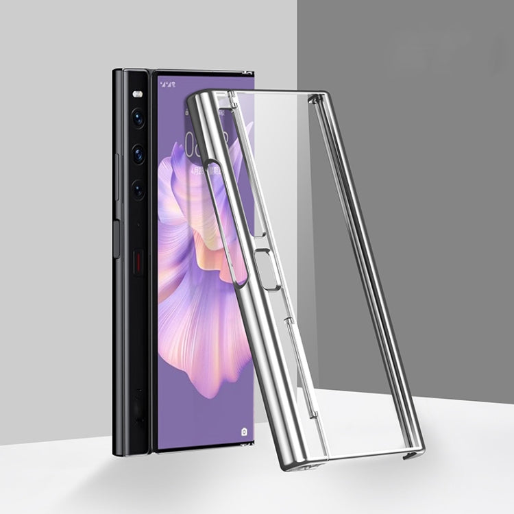For Huawei Mate Xs 2 6D Electroplate PC Phone Case(Silver) - Honor Cases by PMC TechLife | Online Shopping South Africa | PMC TechLife