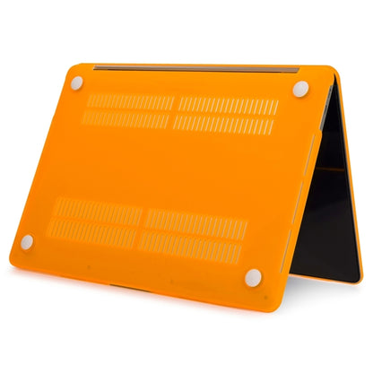 For MacBook Pro 16 inch M3 Max Laptop Matte Style Protective Case(Orange) - MacBook Pro Cases by PMC Jewellery | Online Shopping South Africa | PMC Jewellery | Buy Now Pay Later Mobicred