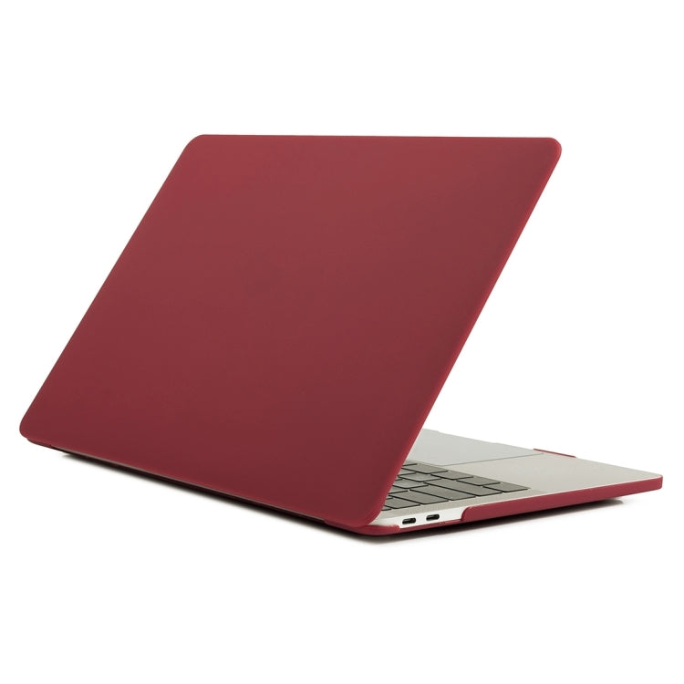 For MacBook Pro 16 inch M3 Max Laptop Matte Style Protective Case(Wine Red) - MacBook Pro Cases by PMC Jewellery | Online Shopping South Africa | PMC Jewellery | Buy Now Pay Later Mobicred