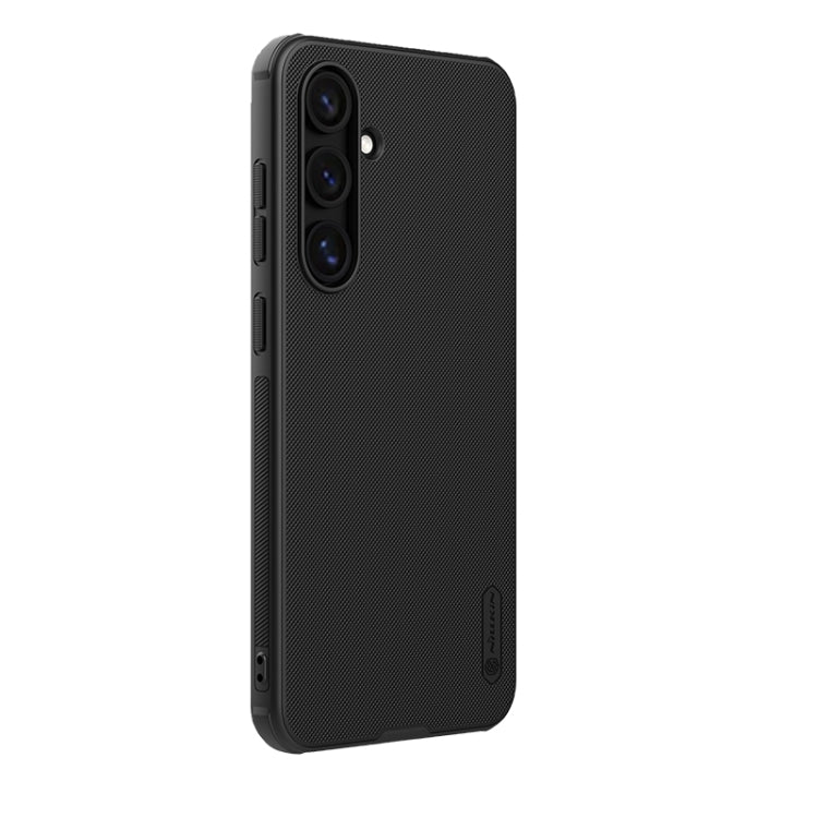 For Samsung Galaxy S24 FE 5G NILLKIN Frosted Shield Pro Magnetic Magsafe Phone Case(Black) - Galaxy S24 FE 5G Cases by NILLKIN | Online Shopping South Africa | PMC Jewellery | Buy Now Pay Later Mobicred