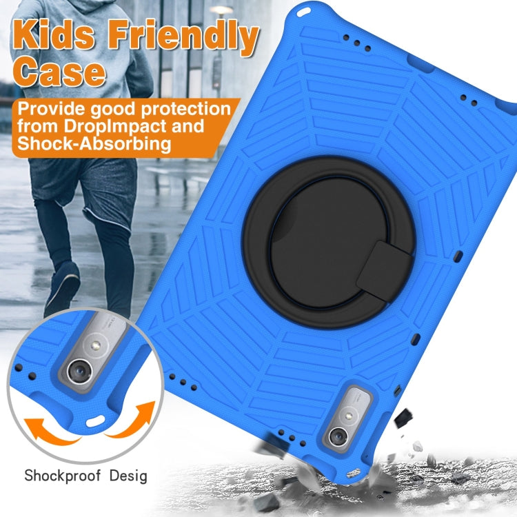 For Lenovo Tab P11 Gen2/P11 Pro/Pad Pro Spider King Silicone Protective Tablet Case(Blue) - Lenovo by PMC TechLife | Online Shopping South Africa | PMC TechLife | Buy Now Pay Later Mobicred