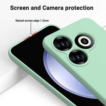 For Infinix Smart 8 Solid Color Liquid Silicone Dropproof Full Coverage Protective Case(Green) - Infinix Cases by PMC Jewellery | Online Shopping South Africa | PMC Jewellery | Buy Now Pay Later Mobicred