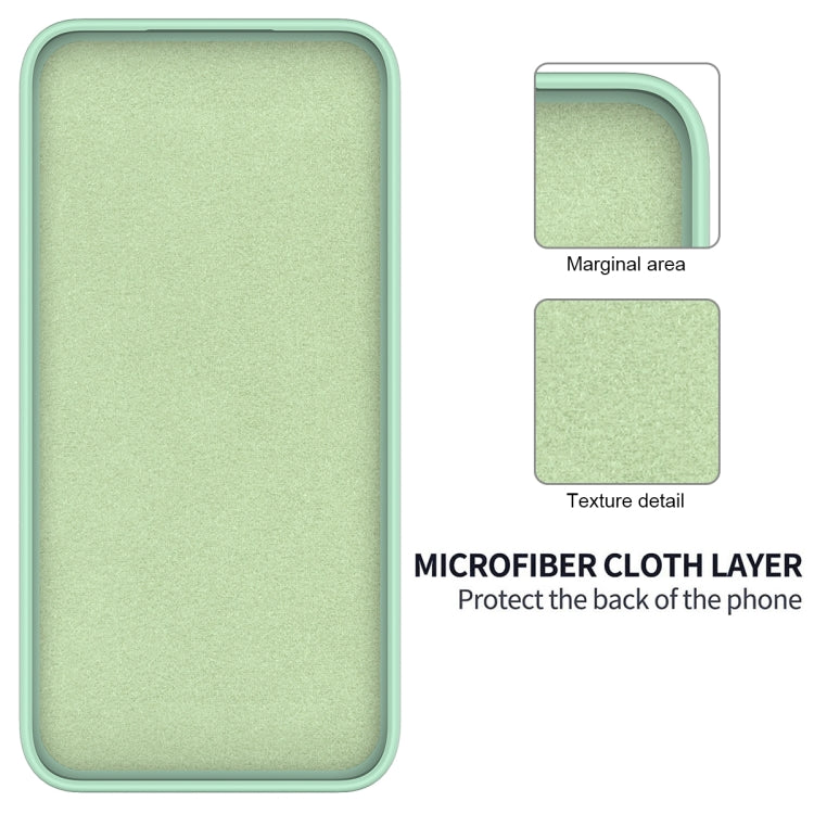 For Infinix Zero 30 4G Solid Color Liquid Silicone Dropproof Full Coverage Protective Case(Green) - Infinix Cases by PMC Jewellery | Online Shopping South Africa | PMC Jewellery | Buy Now Pay Later Mobicred