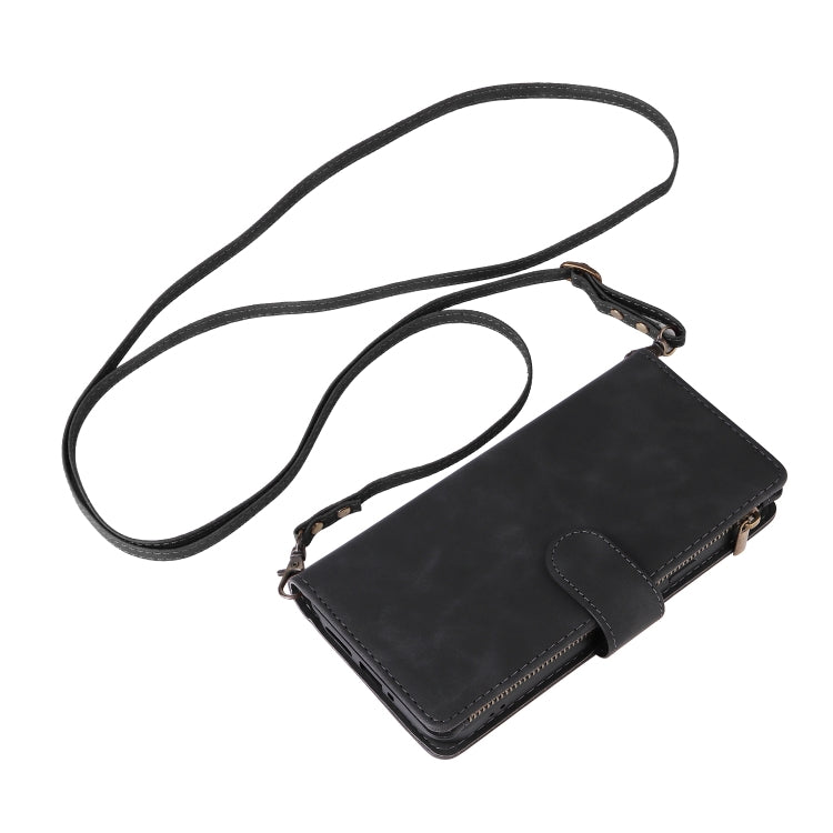 For Google Pixel 9 Pro Multifunctional Multi-Card Wallet Phone Leather Case(Black) - Google Cases by PMC TechLife | Online Shopping South Africa | PMC TechLife | Buy Now Pay Later Mobicred