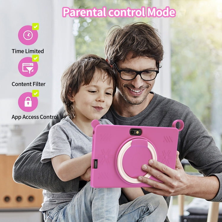 A133 7 inch Kid Tablet with Silicone Case,  2GB+32GB, Android 11 Allwinner A133 Quad Core CPU Support Parental Control Google Play(Pink) -  by PMC Jewellery | Online Shopping South Africa | PMC Jewellery