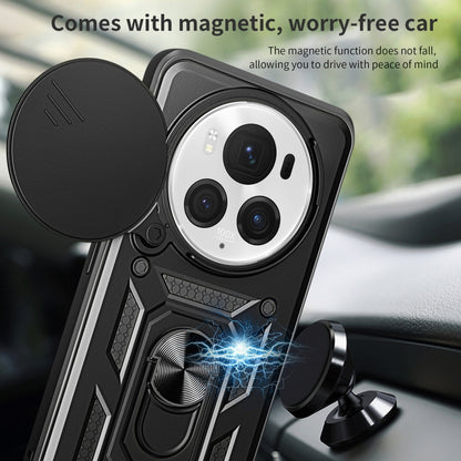 For Honor Magic6 Pro Sliding Camera Cover Design TPU+PC Phone Case(Silver) - Honor Cases by PMC Jewellery | Online Shopping South Africa | PMC Jewellery | Buy Now Pay Later Mobicred