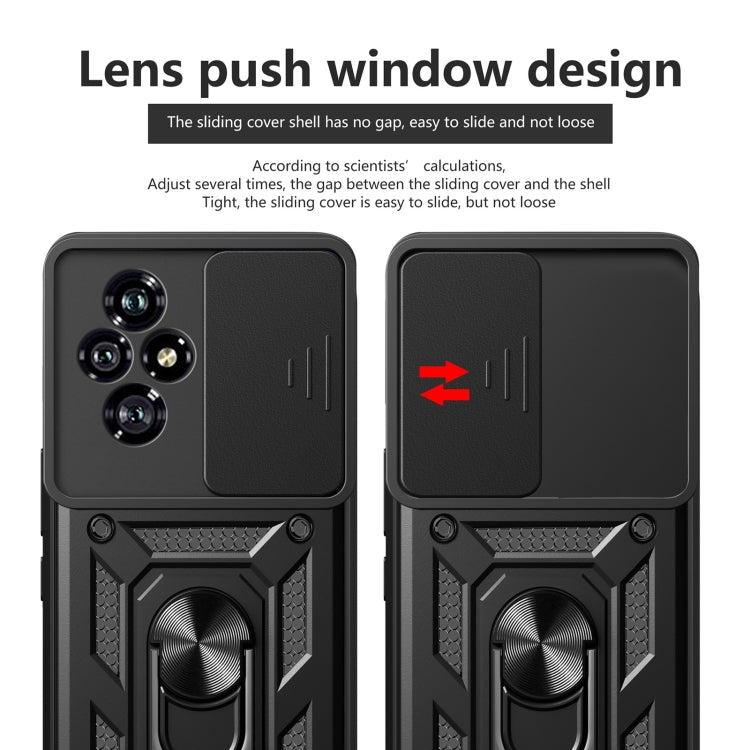 For Honor 200 Sliding Camera Cover Design TPU+PC Phone Case(Rose Gold) - free shipping - PMC TechLife - Order now!