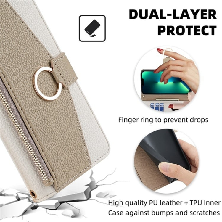 For Google Pixel 7a Crossbody Litchi Texture Leather Phone Case(White) - free shipping - PMC TechLife - Order now!