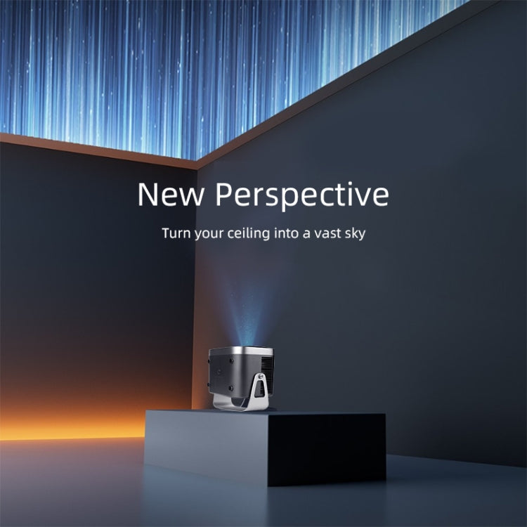 A003 150 Lumens 1280x720P 360 Degree Rotating LED Mini Android Projector, Specification:US Plug - LED Projector by PMC TechLife | Online Shopping South Africa | PMC TechLife | Buy Now Pay Later Mobicred