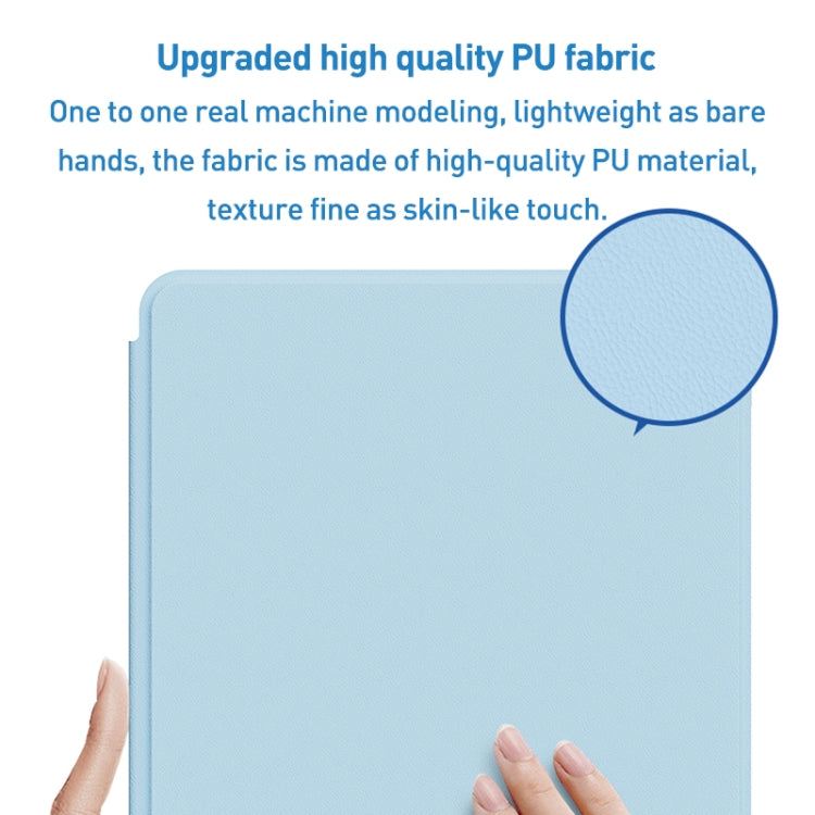 For iPad Air 11 2024 / iPad Pro 11 Detachable Magnetic Rotation Smart Leather Tablet Case(White) - iPad Pro 11 (2022/2021) Cases by PMC Jewellery | Online Shopping South Africa | PMC Jewellery | Buy Now Pay Later Mobicred