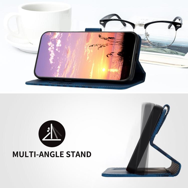 For iPhone 17 YX0060 Elephant Head Embossed Phone Leather Case with Lanyard(Royal Blue) - free shipping - PMc TechLife - Order now!