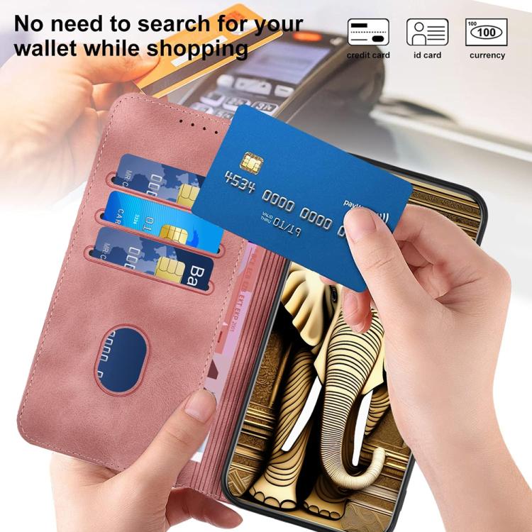 For iPhone 17 Pro Max YX0060 Elephant Head Embossed Phone Leather Case with Lanyard(Pink) - free shipping - PMc TechLife - Order now!