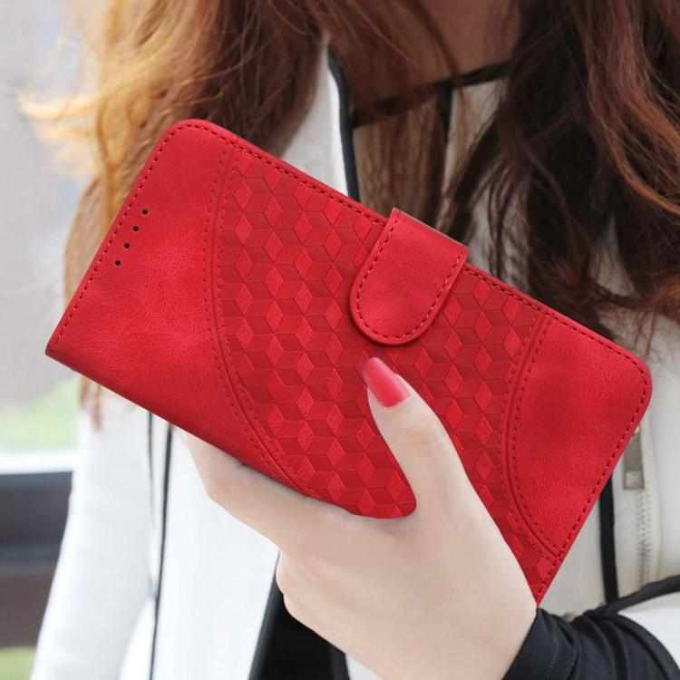 For iPhone 17 Pro Max YX0060 Elephant Head Embossed Phone Leather Case with Lanyard(Red) - free shipping - PMc TechLife - Order now!