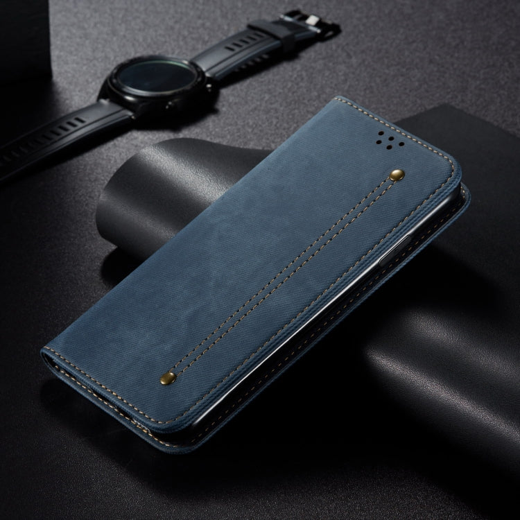 For Motorola Moto G24 Power Denim Texture Flip Leather Phone Case(Blue) - free shipping - PMC TechLife - Order now!