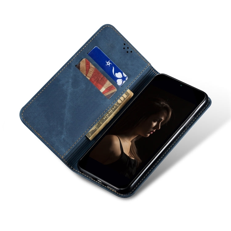 For Motorola Moto G24 Power Denim Texture Flip Leather Phone Case(Blue) - free shipping - PMC TechLife - Order now!