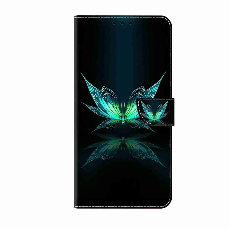 For Honor Magic5 Pro Crystal 3D Shockproof Protective Leather Phone Case(Reflection Dutterfly) - Honor Cases by PMC Jewellery | Online Shopping South Africa | PMC Jewellery | Buy Now Pay Later Mobicred