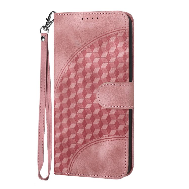 For Google Pixel 9 YX0060 Elephant Head Embossed Phone Leather Case with Lanyard(Pink) - Google Cases by PMC Jewellery | Online Shopping South Africa | PMC Jewellery | Buy Now Pay Later Mobicred