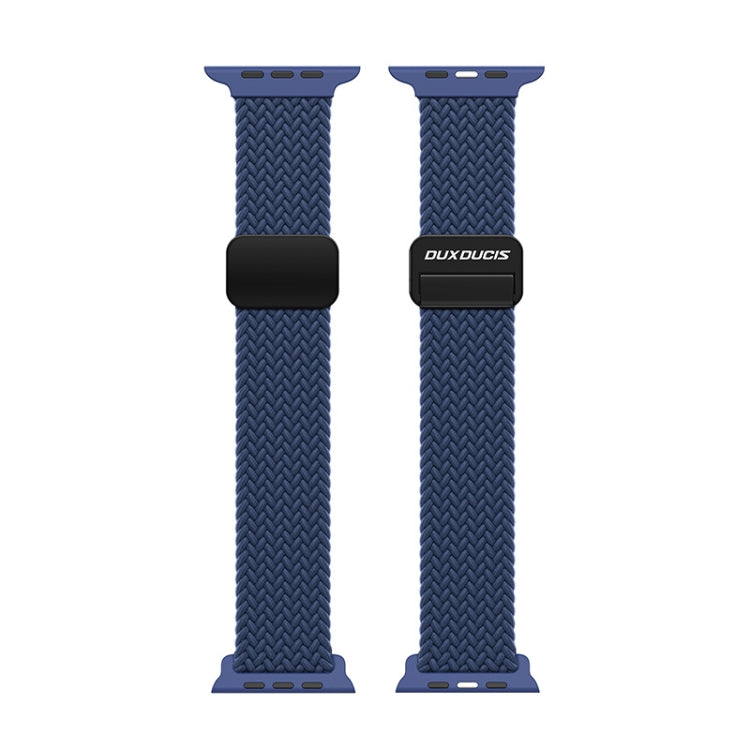 For Apple Watch Series 6 40mm DUX DUCIS Mixture Pro Series Magnetic Buckle Nylon Braid Watch Band(Rainbow) - Watch Bands by DUX DUCIS | Online Shopping South Africa | PMC Jewellery | Buy Now Pay Later Mobicred