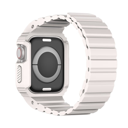 For Apple Watch SE 2023 44mm DUX DUCIS OA Series Integrated Magnetic Watch Band(Starlight) - Watch Bands by DUX DUCIS | Online Shopping South Africa | PMC Jewellery | Buy Now Pay Later Mobicred