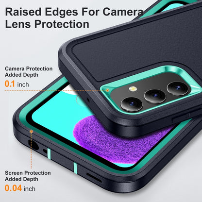 For Samsung Galaxy A15 5G Life Waterproof Rugged Phone Case(Dark Blue + Light Blue) - Galaxy Phone Cases by PMC Jewellery | Online Shopping South Africa | PMC Jewellery