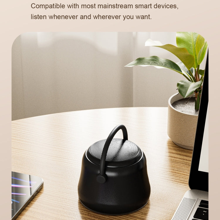 EWA A20 Mini Bluetooth Bass Radiator Metal Speaker(Sliver) - free shipping - PMC Jewellery - Order now!