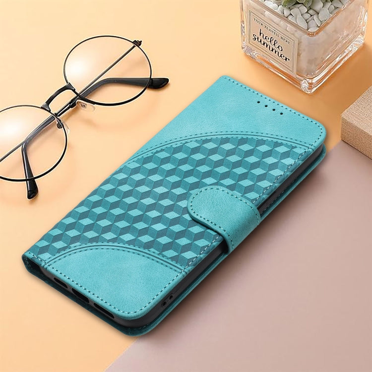 For Xiaomi Redmi K70 YX0060 Elephant Head Embossed Phone Leather Case with Lanyard(Light Blue) - K70 Cases by PMC Jewellery | Online Shopping South Africa | PMC Jewellery | Buy Now Pay Later Mobicred