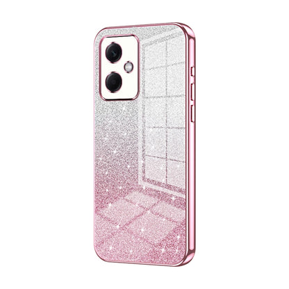 For Xiaomi Redmi Note 12R Pro Gradient Glitter Powder Electroplated Phone Case(Pink) - Xiaomi Cases by PMC Jewellery | Online Shopping South Africa | PMC Jewellery | Buy Now Pay Later Mobicred