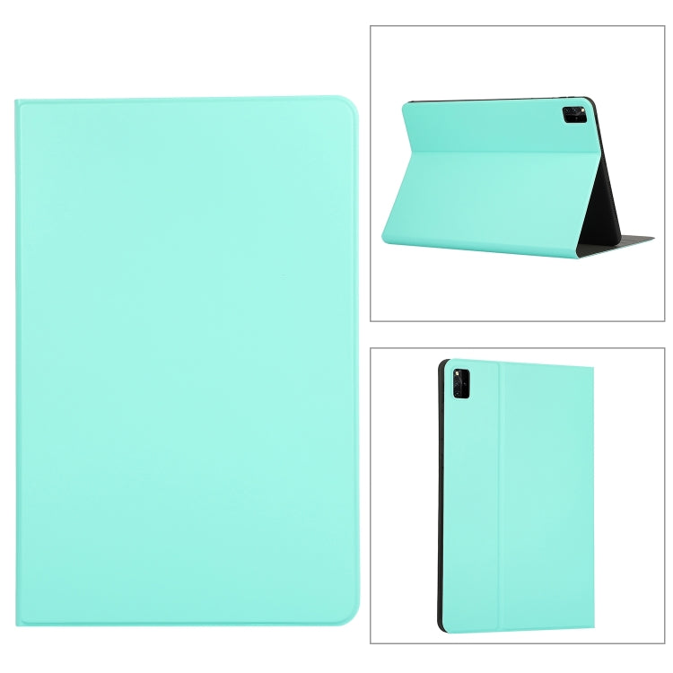 For Lenovo Tab M11 / Xiaoxin Pad 11 2024 Voltage Elastic Texture Flip Tablet Leather Case(Green) - Lenovo by PMC Jewellery | Online Shopping South Africa | PMC Jewellery | Buy Now Pay Later Mobicred