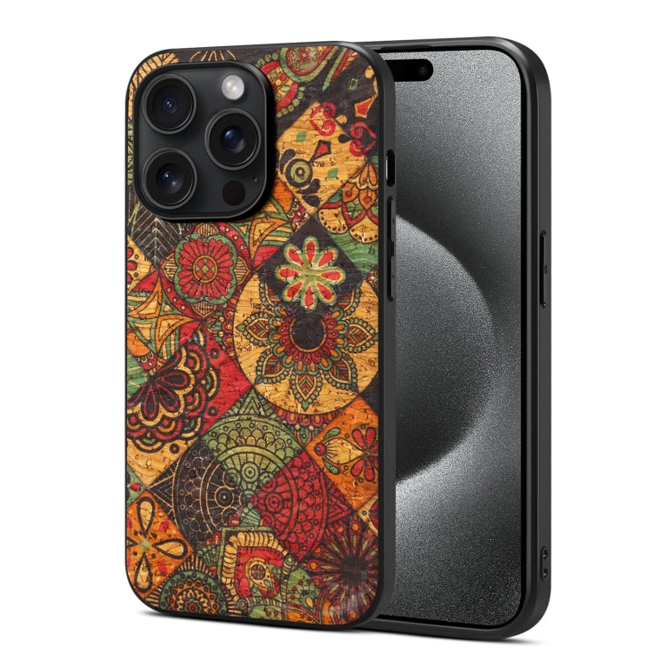 For iPhone 15 Pro Four Seasons Flower Language Series TPU Phone Case(Autumn Yellow) - iPhone 15 Pro Cases by PMC Jewellery | Online Shopping South Africa | PMC Jewellery | Buy Now Pay Later Mobicred