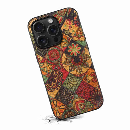 For iPhone 15 Pro Four Seasons Flower Language Series TPU Phone Case(Autumn Yellow) - iPhone 15 Pro Cases by PMC Jewellery | Online Shopping South Africa | PMC Jewellery | Buy Now Pay Later Mobicred