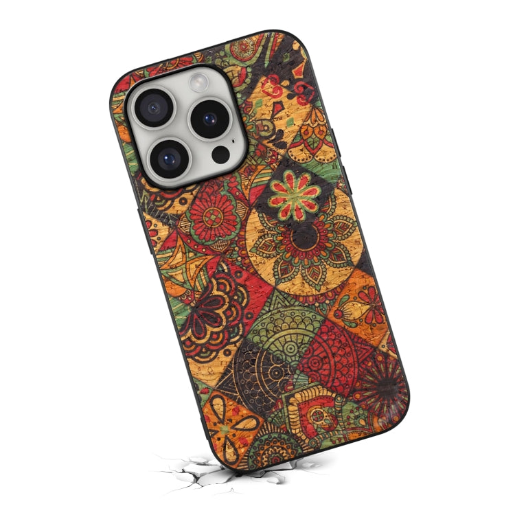 For iPhone 16 Pro Max Four Seasons Flower Language Series TPU Phone Case(Autumn Yellow) - iPhone 16 Pro Max Cases by PMC Jewellery | Online Shopping South Africa | PMC Jewellery | Buy Now Pay Later Mobicred