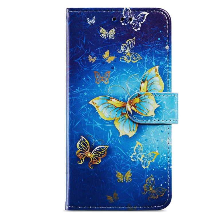 For Blackview A53 Pro Painted Pattern Horizontal Flip Leather Phone Case(Butterfly) - More Brand by PMC Jewellery | Online Shopping South Africa | PMC Jewellery