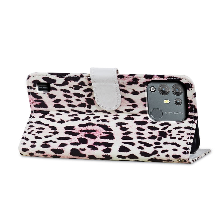 For Blackview A55 Pro Painted Pattern Horizontal Flip Leather Phone Case(Leopard) - More Brand by PMC TechLife | Online Shopping South Africa | PMC TechLife | Buy Now Pay Later Mobicred