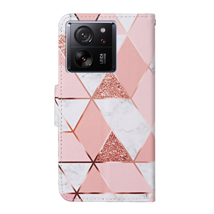 For Xiaomi Redmi 13T Colored Drawing Pattern Leather Phone Case(Marble) - Xiaomi Cases by PMC Jewellery | Online Shopping South Africa | PMC Jewellery | Buy Now Pay Later Mobicred