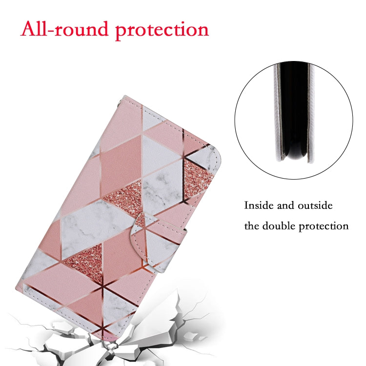For Xiaomi Redmi 13T Colored Drawing Pattern Leather Phone Case(Marble) - Xiaomi Cases by PMC TechLife | Online Shopping South Africa | PMC TechLife | Buy Now Pay Later Mobicred