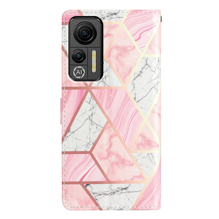 For Ulefone Note 14 Colored Drawing Leather Phone Case(Pink Marble) - Ulefone Cases by PMC Jewellery | Online Shopping South Africa | PMC Jewellery | Buy Now Pay Later Mobicred