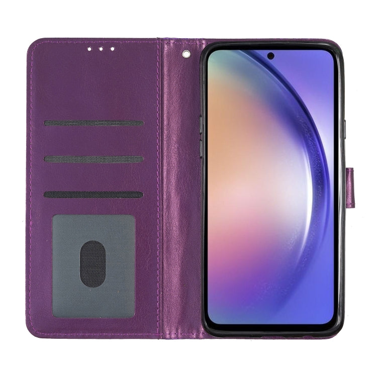 For Blackview A55 Pro Glitter Powder Flip Leather Phone Case(Purple) - More Brand by PMC Jewellery | Online Shopping South Africa | PMC Jewellery