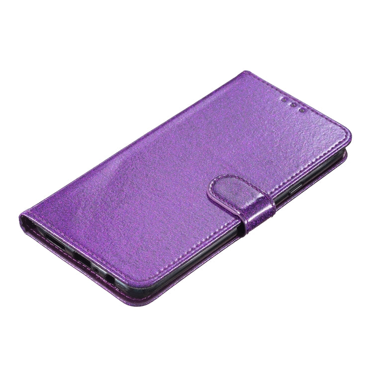 For Blackview A55 Pro Glitter Powder Flip Leather Phone Case(Purple) - More Brand by PMC Jewellery | Online Shopping South Africa | PMC Jewellery