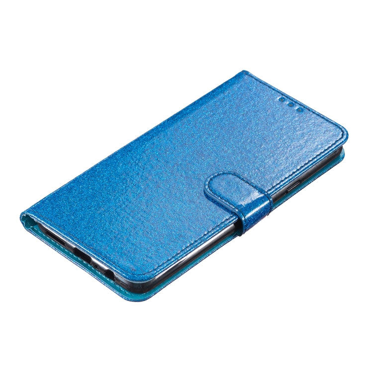 For Blackview A55 Pro Glitter Powder Flip Leather Phone Case(Blue) - More Brand by PMC Jewellery | Online Shopping South Africa | PMC Jewellery