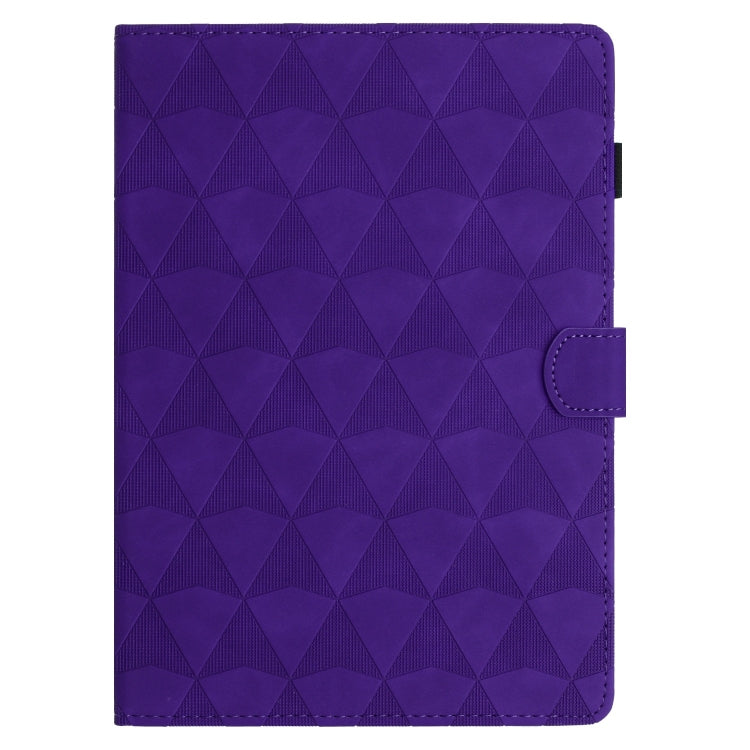 For Lenovo Tab M11/Xiaoxin Pad 11 2024 Diamond Texture Embossed Leather Smart Tablet Case(Purple) - Lenovo by PMC Jewellery | Online Shopping South Africa | PMC Jewellery | Buy Now Pay Later Mobicred