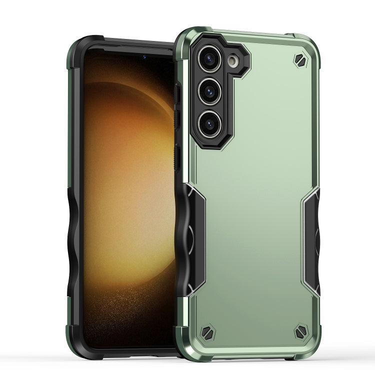 For Samsung Galaxy S24 5G Non-slip Shockproof Armor Phone Case(Green) - Galaxy S24 5G Cases by PMC Jewellery | Online Shopping South Africa | PMC Jewellery