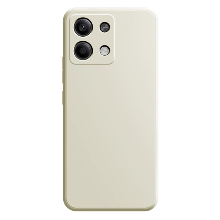 For Xiaomi Redmi Note 13 Pro 5G Imitation Liquid Silicone Phone Case(White) - Note 13 Pro Cases by PMC Jewellery | Online Shopping South Africa | PMC Jewellery | Buy Now Pay Later Mobicred