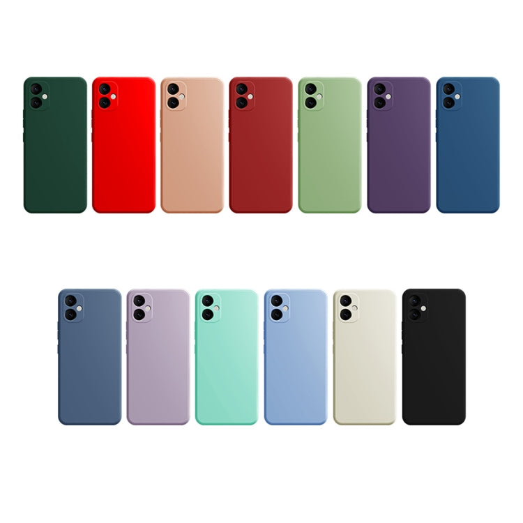 For Samsung Galaxy A05 Imitation Liquid Silicone Phone Case(Light Purple) - Galaxy Phone Cases by PMC TechLife | Online Shopping South Africa | PMC TechLife