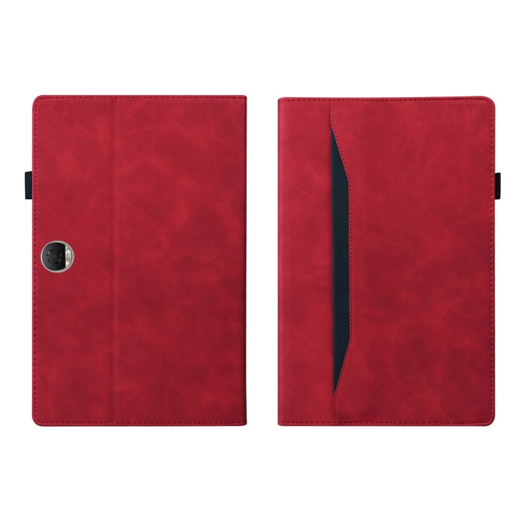 For Honor Pad 9 Splicing Shockproof Leather Tablet Case(Red) - Honor by PMC Jewellery | Online Shopping South Africa | PMC Jewellery | Buy Now Pay Later Mobicred