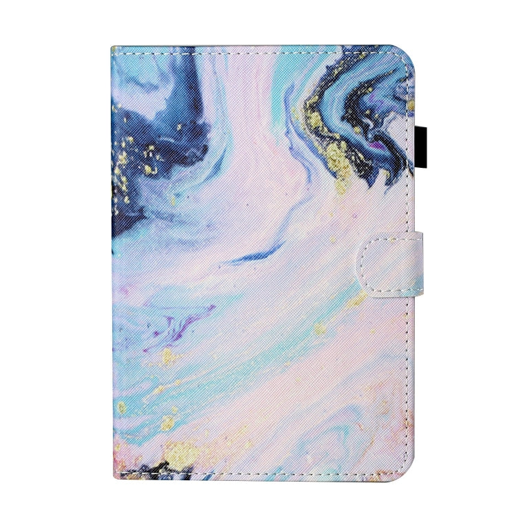 For Lenovo Tab M11/ Xiaoxin Pad 11 2024 Coloured Drawing Stitching Smart Leather Tablet Case(Quicksand) - Lenovo by PMC Jewellery | Online Shopping South Africa | PMC Jewellery | Buy Now Pay Later Mobicred