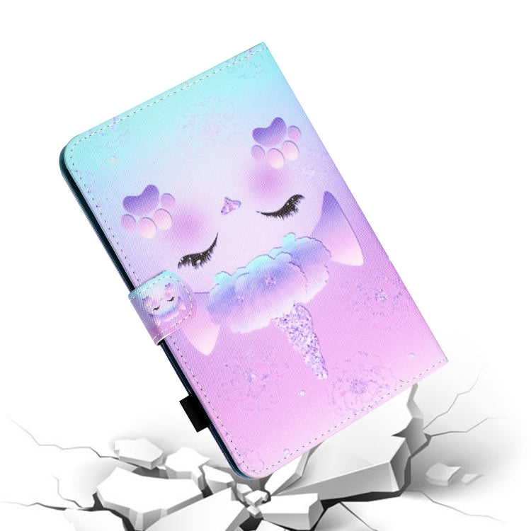 For Lenovo Tab M11/ Xiaoxin Pad 11 2024 Coloured Drawing Stitching Smart Leather Tablet Case(Unicorn) - Lenovo by PMC Jewellery | Online Shopping South Africa | PMC Jewellery | Buy Now Pay Later Mobicred