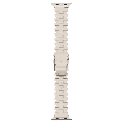 For Apple Watch Ultra 2 49mm Butterfly Type Titanium Steel Watch Band(Grey) - Watch Bands by PMC Jewellery | Online Shopping South Africa | PMC Jewellery