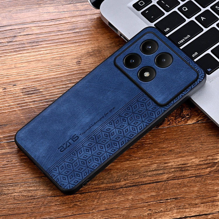 For Xiaomi Redmi K70 AZNS 3D Embossed Skin Feel Phone Case(Sapphire Blue) - Xiaomi Cases by AZNS | Online Shopping South Africa | PMC Jewellery | Buy Now Pay Later Mobicred