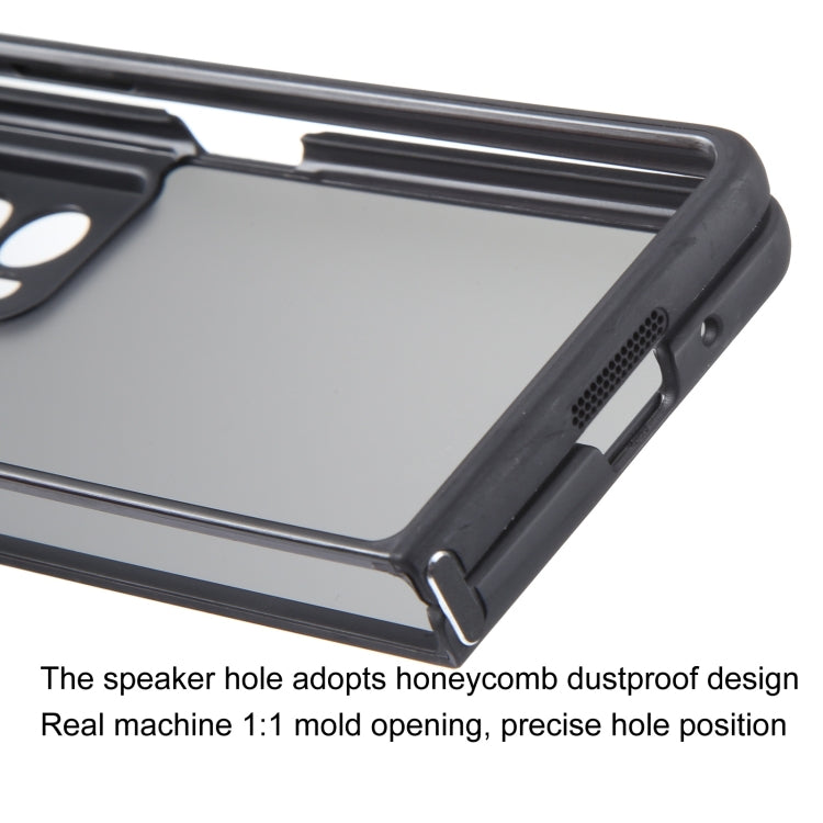 For Honor Magic V2 Matte Black TPU + PC Phone Case - Honor Cases by PMC TechLife | Online Shopping South Africa | PMC TechLife