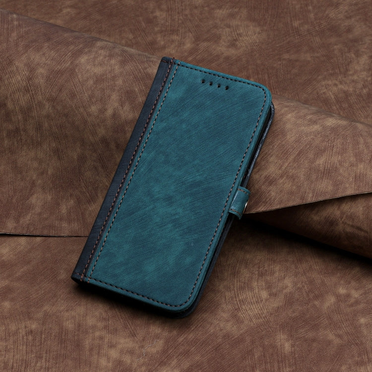 For Google Pixel 9 Side Buckle Double Fold Hand Strap Leather Phone Case(Dark Green) - Google Cases by PMC TechLife | Online Shopping South Africa | PMC TechLife | Buy Now Pay Later Mobicred